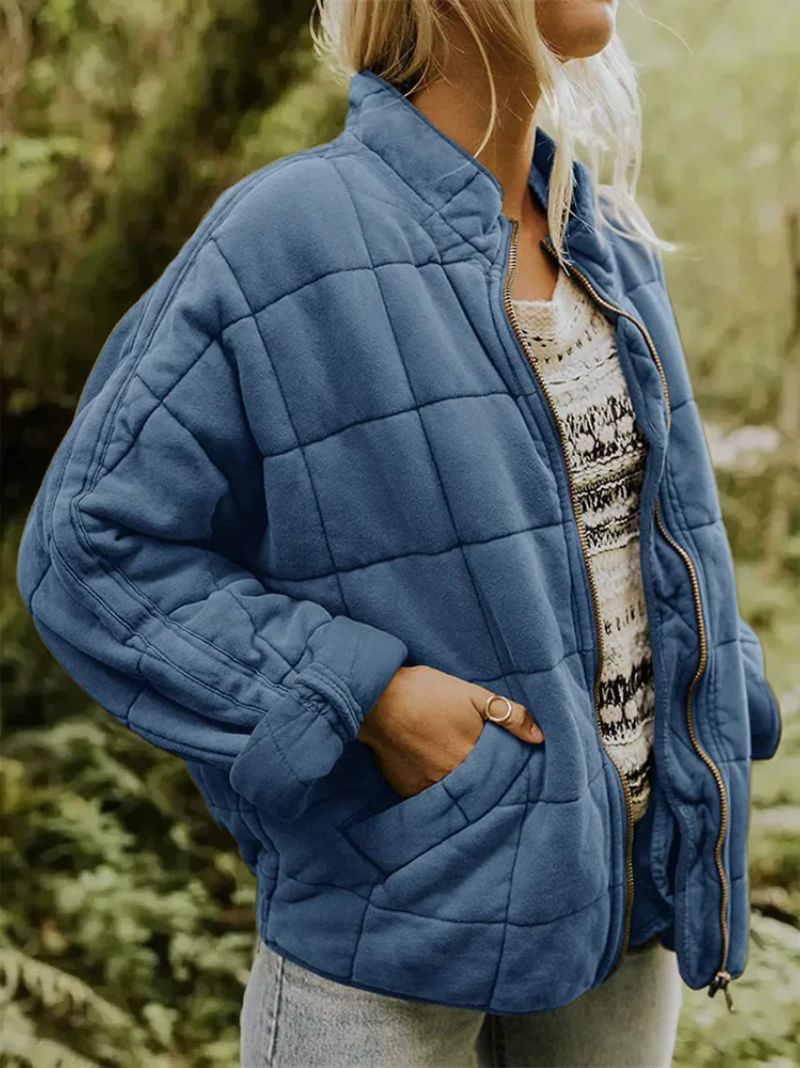Josiane | Fodrad jacka med elegant oversize-look