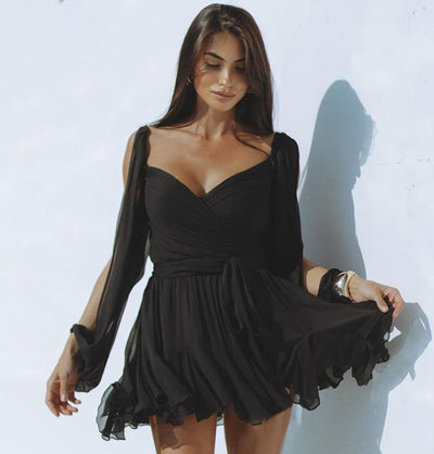 Lieke – Stilfuld Kort Sommerkjole