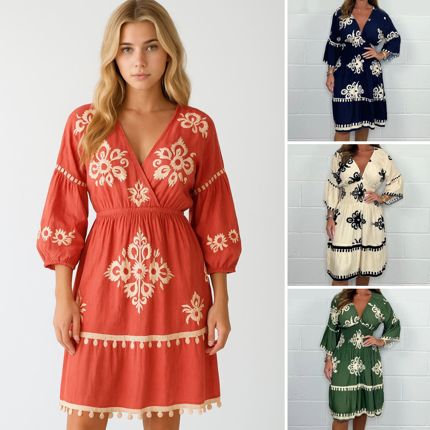 Sommerkjole i Let og Åndbart Design