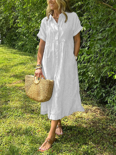 Tess | Effortless Shirt Dress